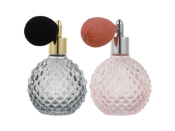 2Pcs Frasco de Perfume de Vidro ALLINLESS