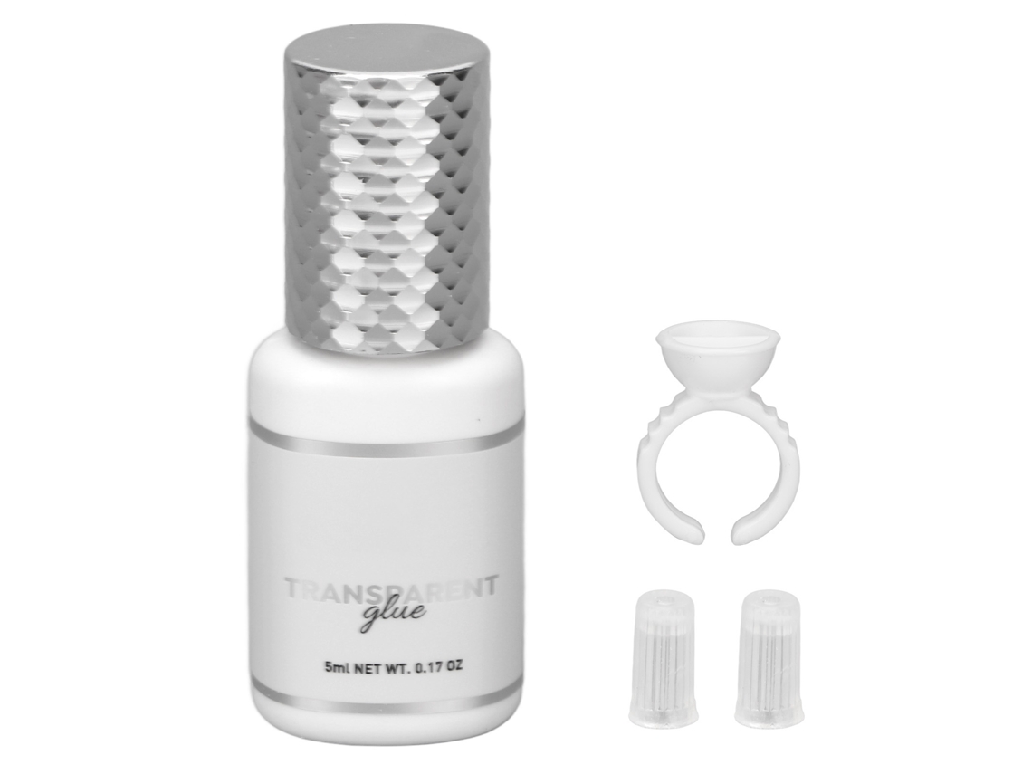 Pegamento De Pestañas Falsas Claro De Secado Rápido, Alta Adhesión Y Largo Duración, 5ml Para Hogar Y Salón Profesional