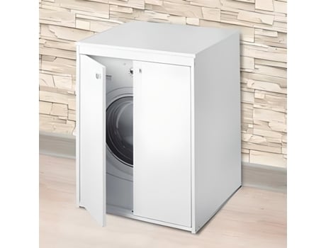 Armário de Cobertura para Máquina de Lavar Roupa Exterior 70X60X94Cm Pvc 5012P Onda NEGRARI