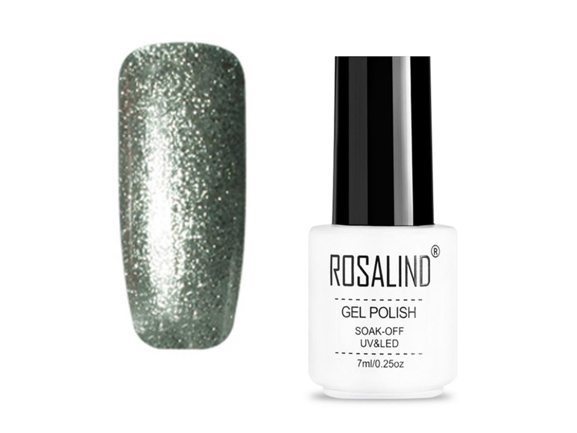 7ml Esmalte Para Unhas Com Glitter E Brilho (mini, Série Platina) + Eoocoo