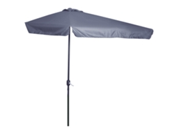 Meio Guarda sol, 2,3 x 1,3 x 2,49 m, Cinza | CHEZMOI | CHEZMOI