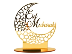 Adorno De Acrílico Eid Mubarak Decoração De Ramadã