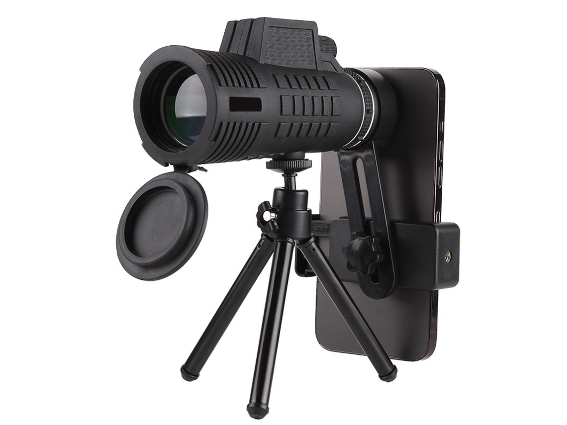 Monóculo 12x50 Hd Com Prisma Bak4 Para Campismo E Caminhada