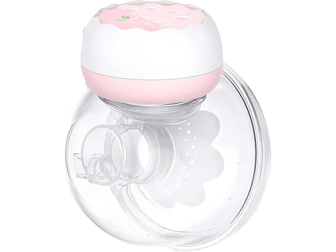 Bomba Tira-leili Elétrica Mãos-livres, Bomba Tira-leili Wearable, Visor Lcd, Com Modos De Massagem E Extração (1 Unidade)