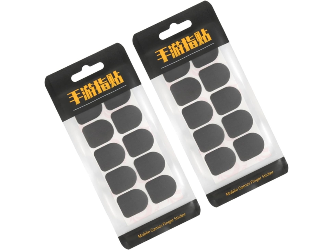 Lurelia Dedeiras Gaming Para Ecrã Tátil Fibra De Carbono, Abs, Antiderrapante, Respirável, Elástico, Para Gaming Móvel E Ecrãs Táteis