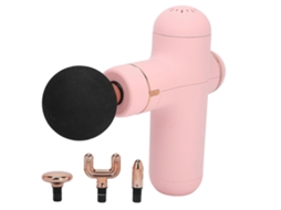 Pistola De Massagem Recarregável Rosa 3000mah Para Massagem Muscular Profunda Nostalgia88