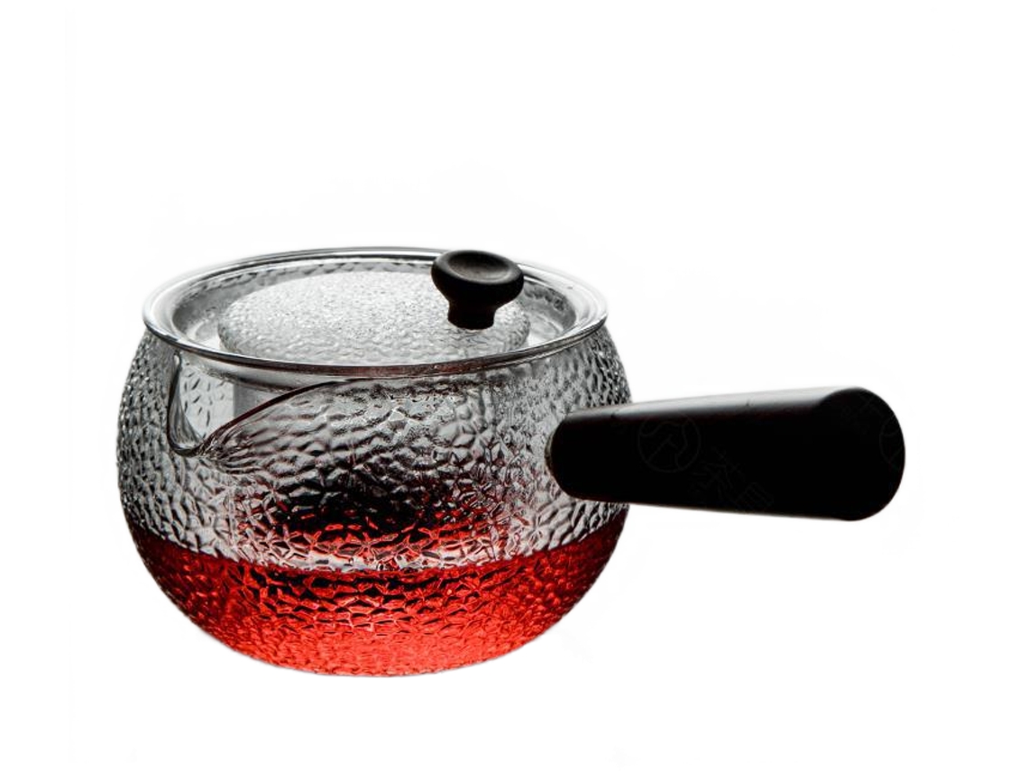 Chaleira XGF Lateral Estilo Japonês Martelado Infusor MaçanetaRes