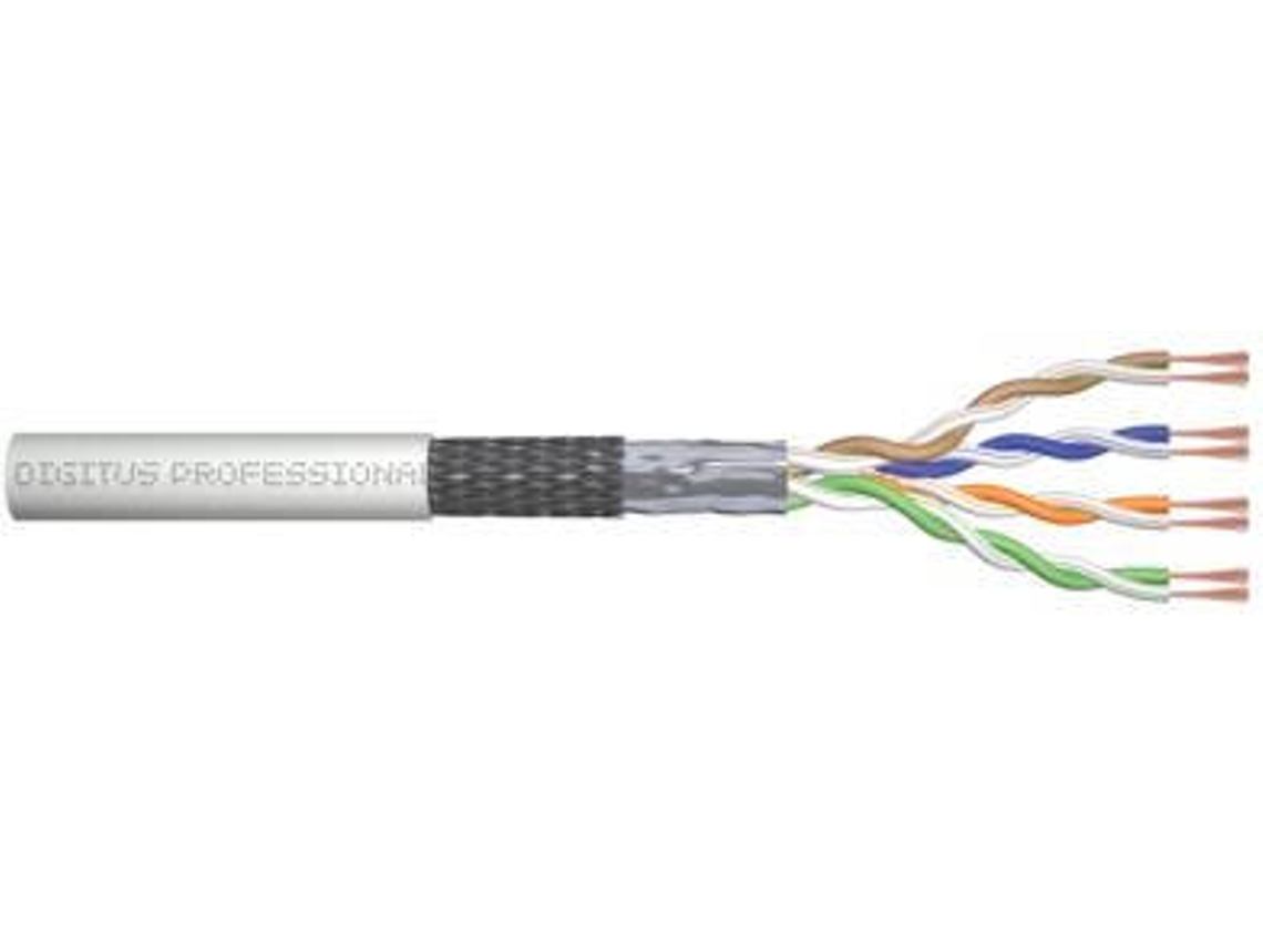 Cabo de Rede ASSMANN (RJ45 - 305 m - Cinzento)