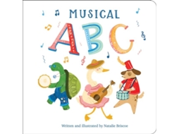 Livro Musical ABC de Natalie Briscoe (Inglês)