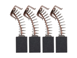 2 Pares de Escovas de Carbono para Motor 12x8x5mm, Compatível Nova Line