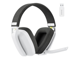 Fone de ouvido gamer sem fio BW06 2.4G/Bluetooth com cancelamento de ruído e microfone leve | S/MARCA