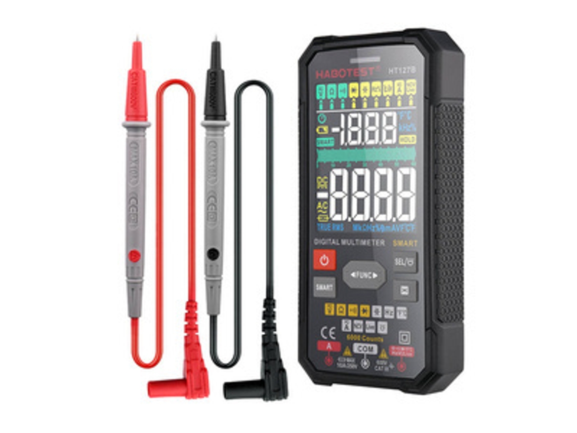 Multímetro Digital Universal Habotest Ht127b Aquaforge
