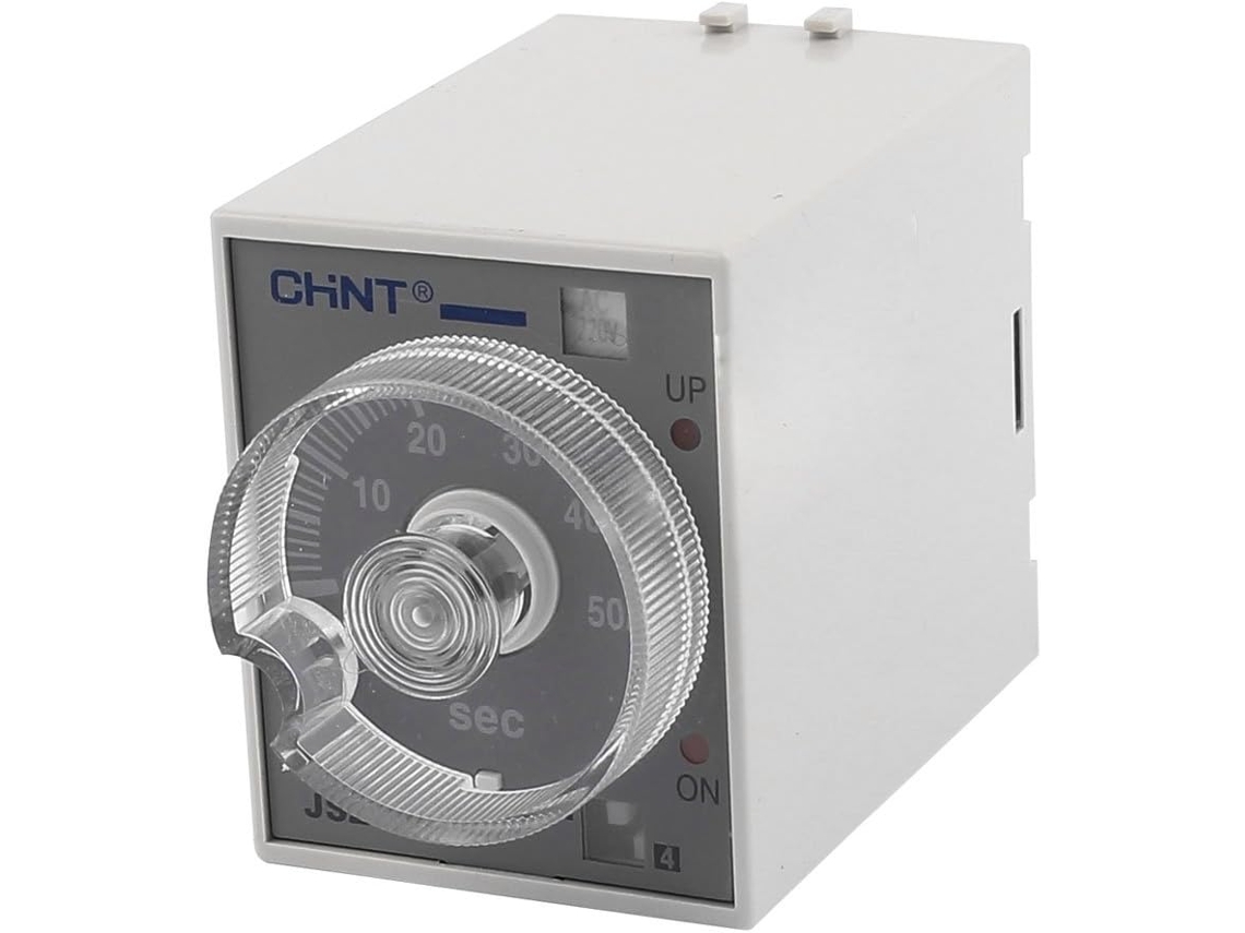 Jsz3c c Ac 220v 8 Pinos Relé Temporizador com Display Digital e Retardo de Ativação 0 a 50 Segundos CHABERLU