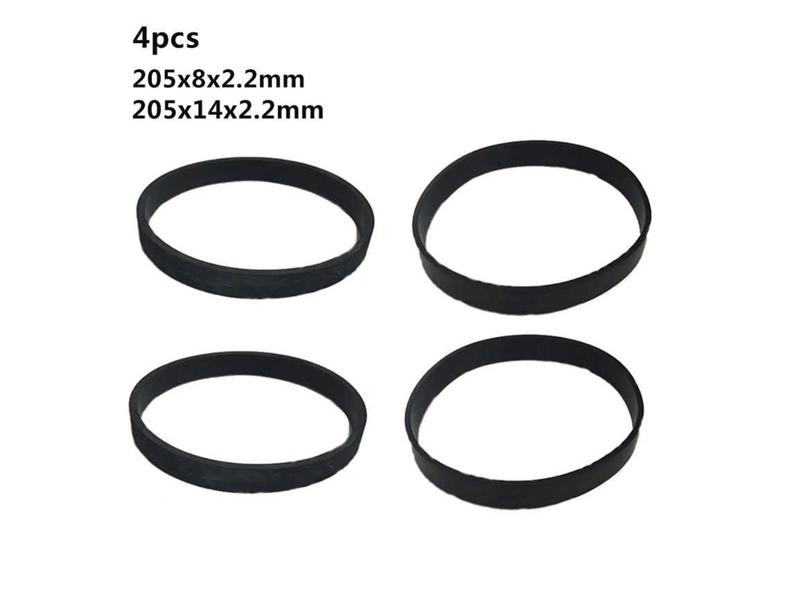 4pc correia de vácuo para correias de unidade de substituição de vácuo dyson dc01 dc04 dc07 dc14 aspirador de pó 00527-01, a0289 cintos de vácuo robô