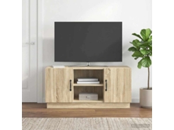 Vidaxl Gabinete Para Tv 102 X 34,5 X 47 Cm Carvalho Sonoma