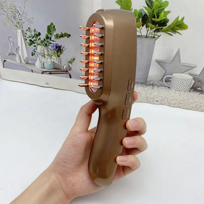 Aparelho De Beleza Led (dourado), Dispositivo De Terapia De Luz Superpotente, Aparelho De Beleza Para Lifting Facial E Antirrugas.