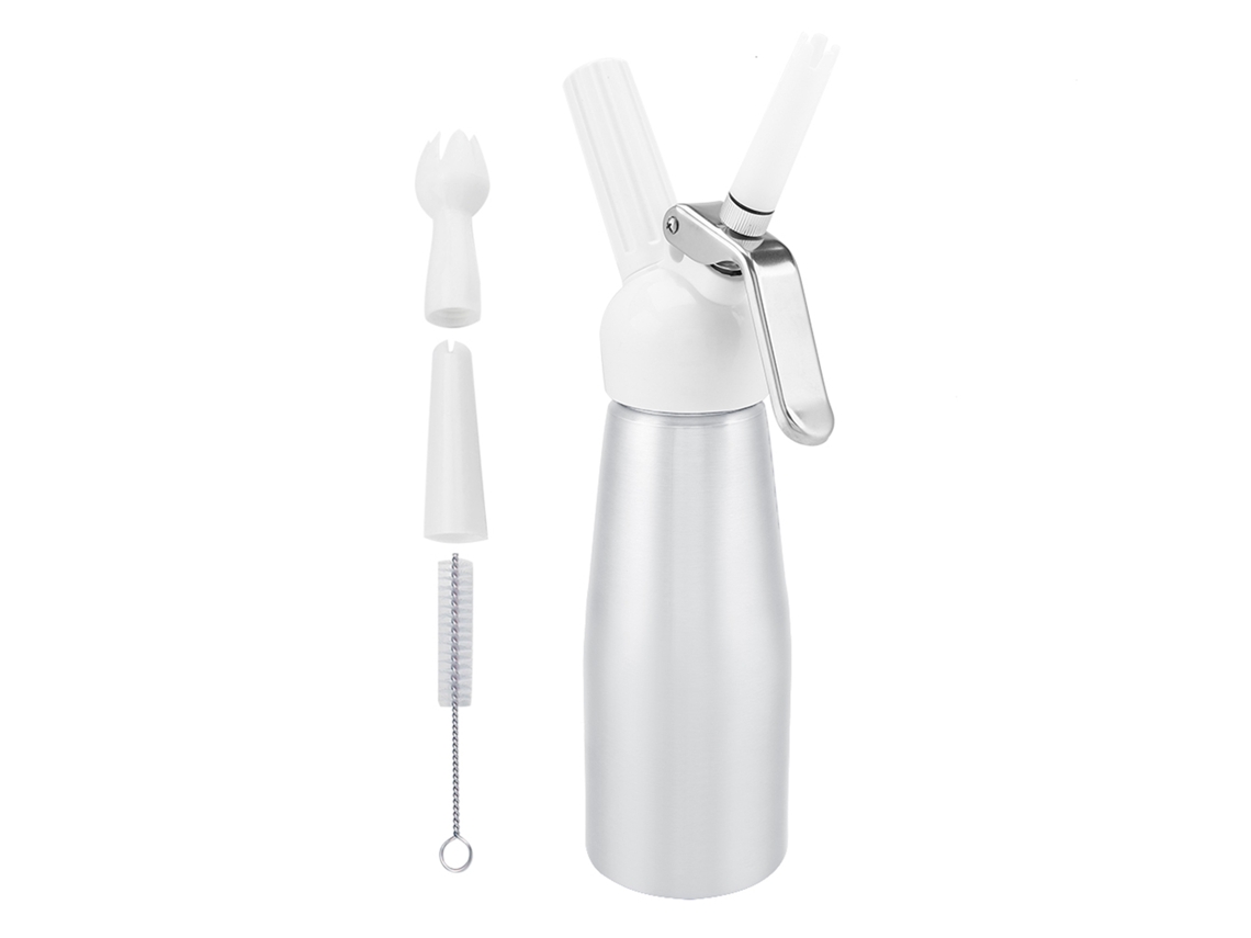 Dispenser portátil de creme de S/MARCA 500ml para café e sobremesas