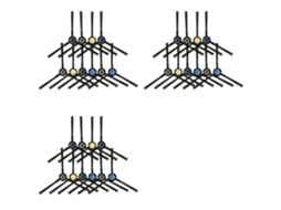 30x Para Ilife A7 A9s V8 V8s X750 X800 X785 V80 Silvercrest Ssr1 Ssra1 Peças De Reposição Para Escova Lateral_glo