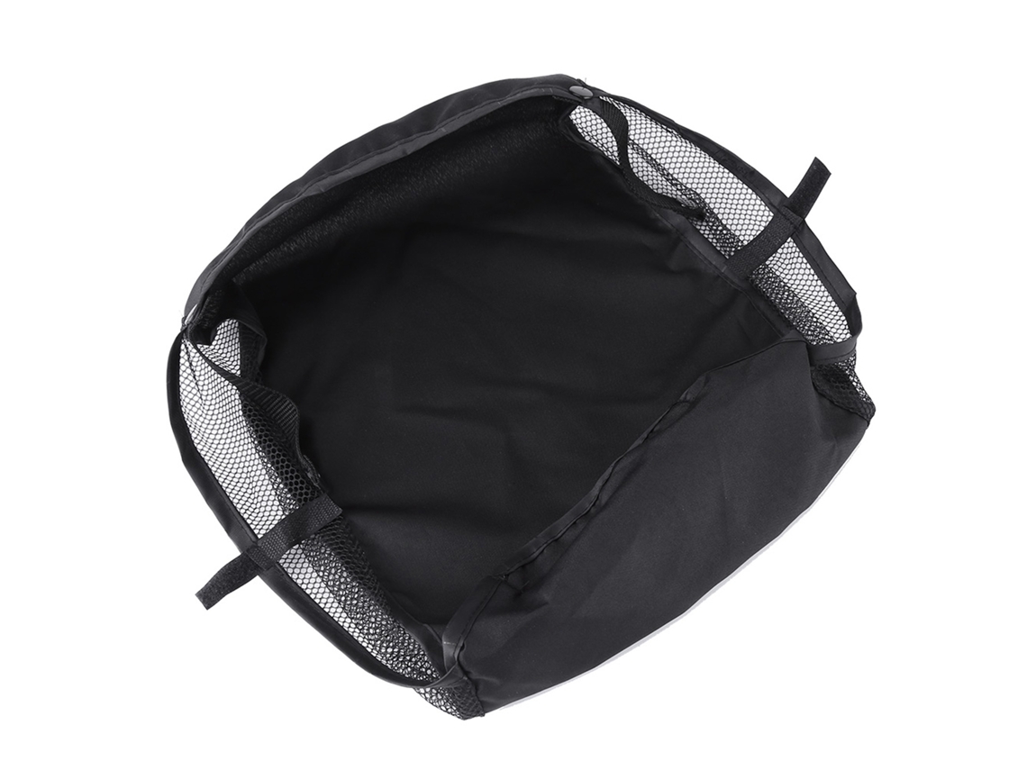 Primerox cesta para Carrinho de Bebê Oxford, Organizador Portátil com Velcro e Botões, 30x25x10cm