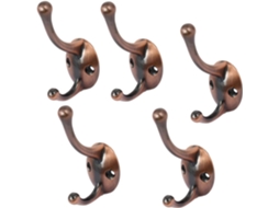 Cabide para Casaco, Cachecol, 3 Furos, Bronze CHABERLU