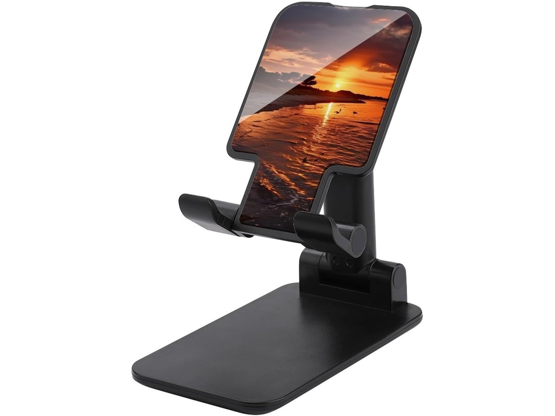 Suporte Dobrável E Ajustável Para Celular, Compatível Com Smartphones, Leitores Digitais E Tablets, Ideal Para O