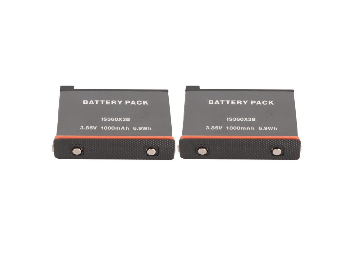 Aetheria 2 Baterias de Reposição 1800mah 3.85v para Câmera Insta 360 X3 Bateria de Lítio ion