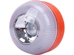 Luz De Emergência V16, Base Magnética Recarregável, Ignição Automática, Led De Alta Visibilidade, Luz Amarela