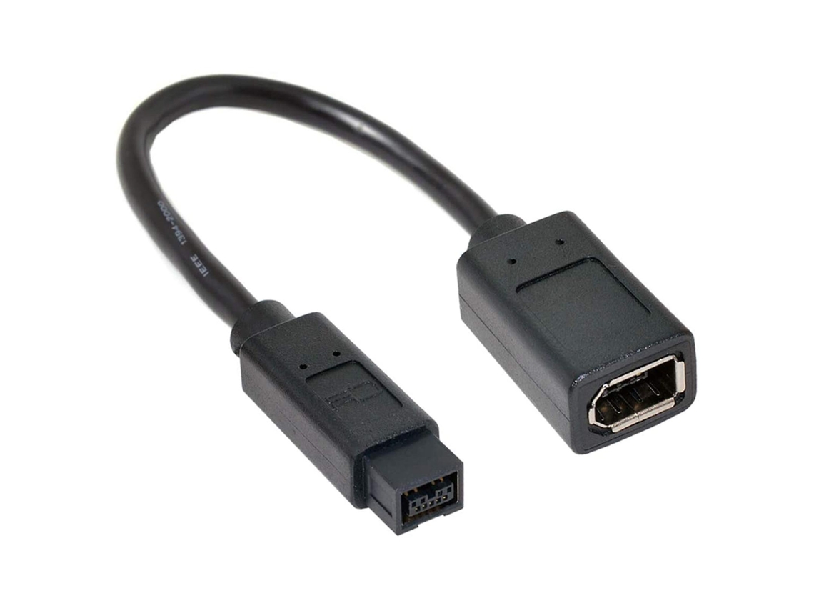 Cabo Ieee 1394 1394 6pin Fêmea Para 1394b 9pin Firewire Masculino 400 A 800 Cabos Allinless
