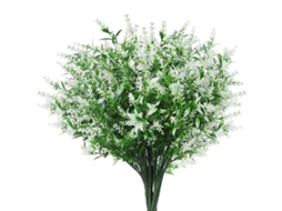 Flores Artificiais de Lavanda 6 Buquês de Planta de Lavanda com Flores de Seda NEVEANCE