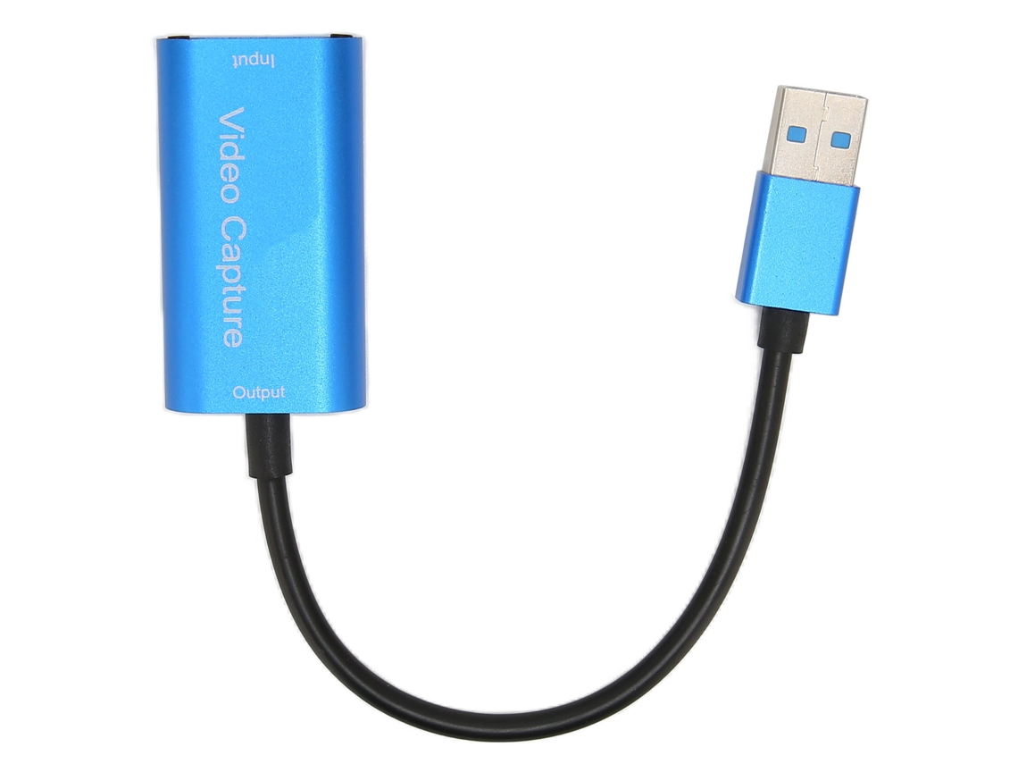 Tarjeta de Captura de Vídeo USB 3.0 4K HDMI para Streaming, Jogos, Transmissões ao Vivo, Ensino ou Videoconferências, 1080p 60fps, S/MARCA