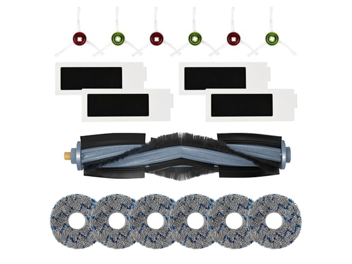 Pacote Com 17 Acessórios Para Aspirador De Pó Robô Ecovacs Para Deebot T20 E Omni T20e SUNNY SPACES