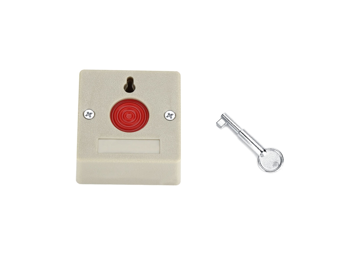 Botão de Pânico de Emergência LAXISCREED 24v Dc Fio