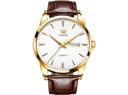 Lurelia Relógio Masculino, Movimento De Quartzo, Data/calendário, Luminoso, 9 Mm, 0,35 Polegadas, 38 Mm, 1,49 Polegadas, 8,66 Polegadas, 20 Mm, Couro