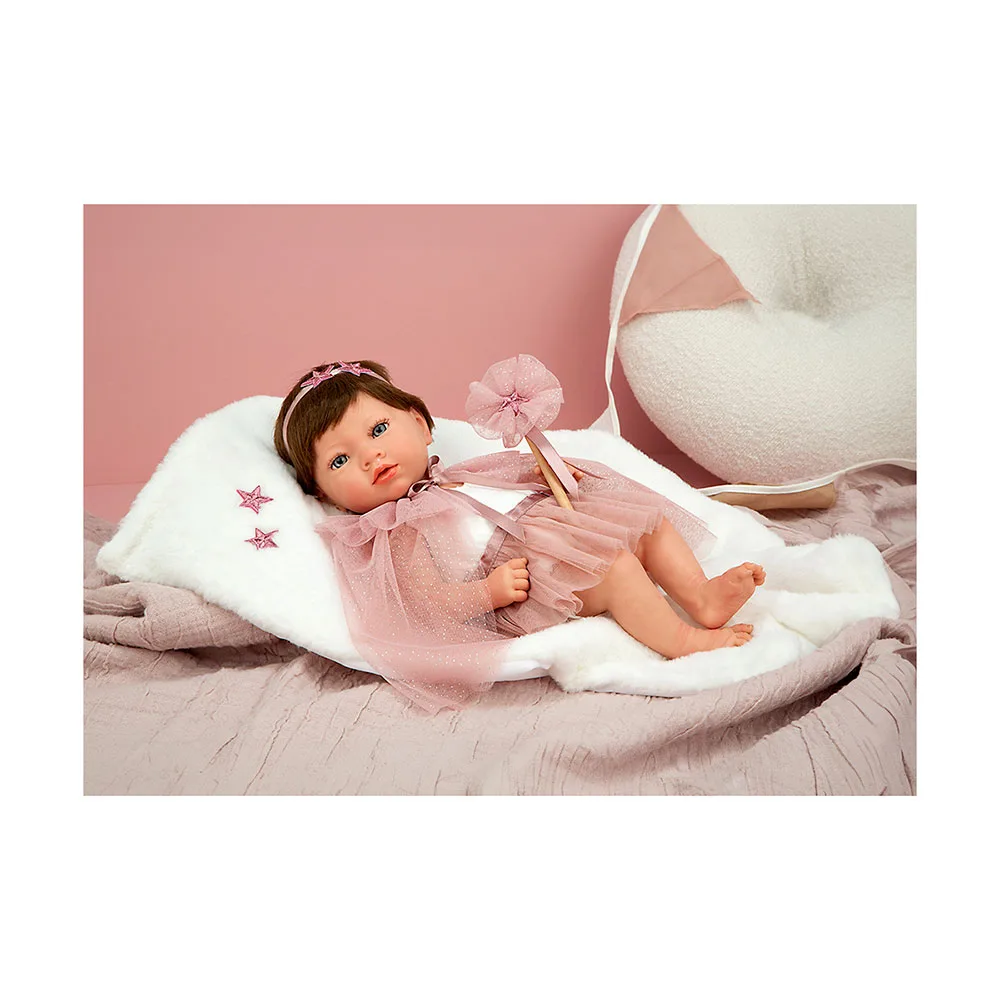 Boneca Reborn Princesa Rosa Arias com Manta 98194 Ariasp25
