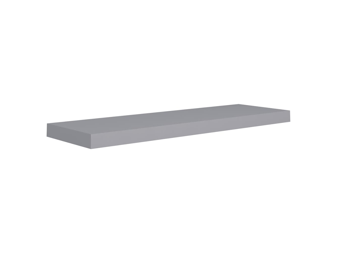 Wall Shelf, Wall Shelves Vidaxl Cinzeto Mdf (80 X 23.5 X 3.8 Cm)