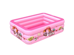 Piscina Inflável Infantil SPQMENT (donuts Rosa 210 Cm)