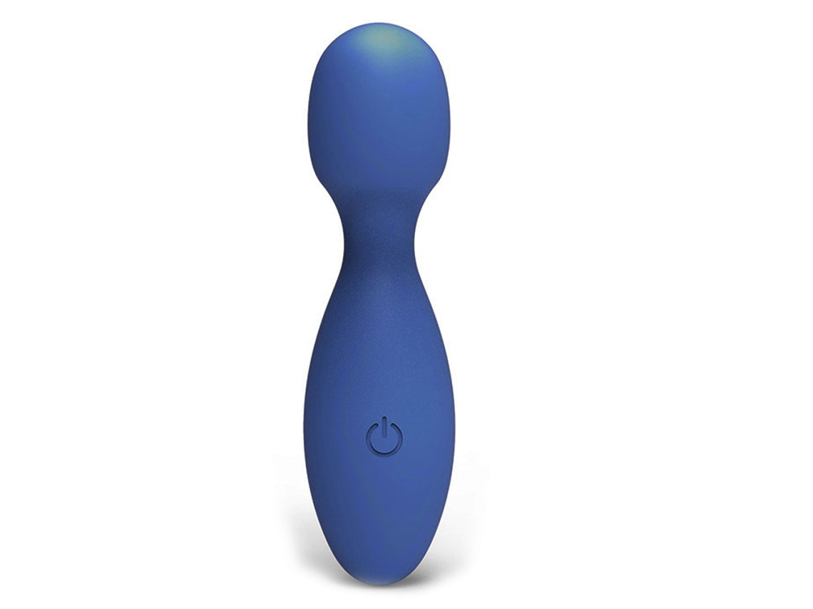 Stimulador De Clitóris De Silicone Vibrador Impermeável Para Mulheres Brinquedo Azul Escuro