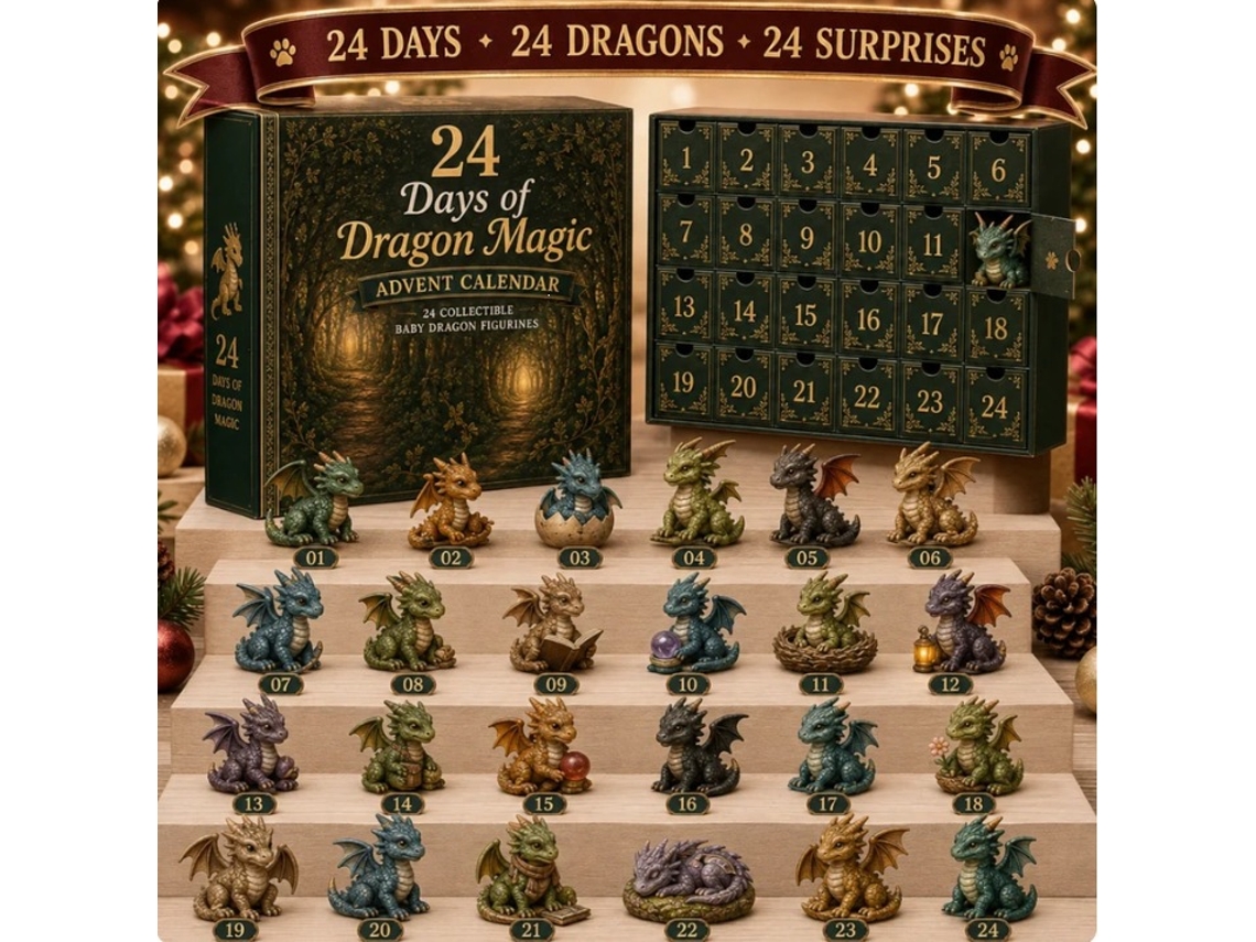Calendário Do Advento 2d 2026 (dragões Da Floresta)