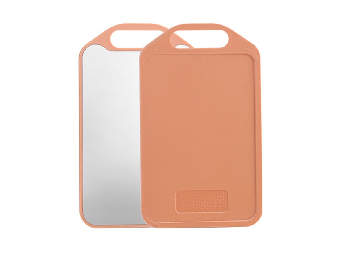 Tabua de Corte LAXISCREED Antiaderente Inox Rosa Laranja