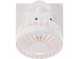 Ventilador Movido a Energia Solar com Clipe e Função, Portátil, Funciona Bateria de Carregamento Usb CHABERLU
