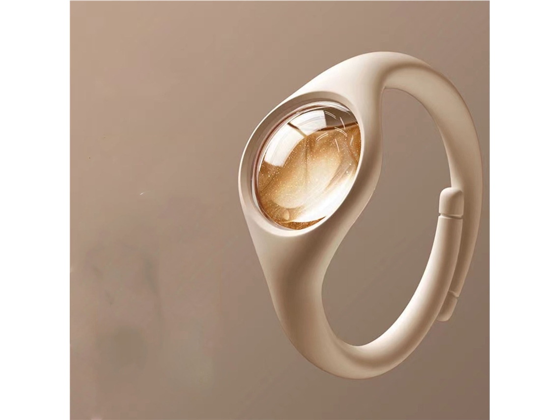 Pulseira repelente de mosquitos com óleo essencial (rosa)
