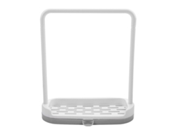 Organizador de cozinha S/MARCA com rack de secagem para pano, esponja e sabão cinza
