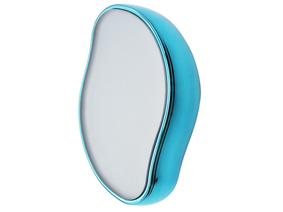 2026 borrador de Pelo Reutilizável para Homem e Mulher Ferramenta de Exfoliação e Depilação Portátil Azul para Braços Pernas Espalda