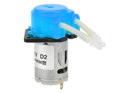 Bomba dosadora microperistáltica DIY 24V DC 2*4mm para laboratório analítico (azul)