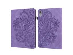 Capa Para Tablet Lenovo Tab P11 Pro De 11,5 Polegadas (2021) Tb-j706l / Tb-j706f Com Estampa De Pavão Em Relevo, Feita De Tpu E Couro Pu.