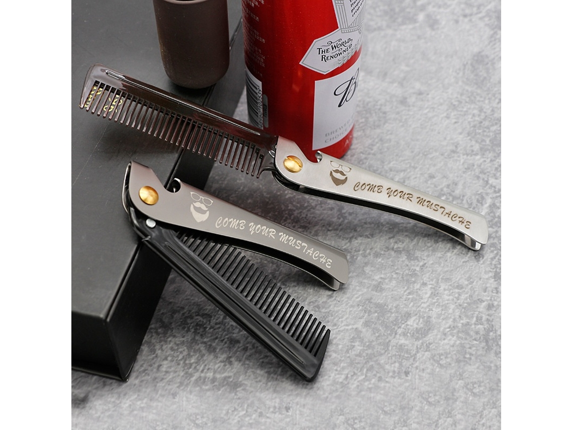 Modelador De Barba Elysve Com Ação Antiestática E Cabo Ergonómico Para Barba, Bigode E Acabamento Preciso