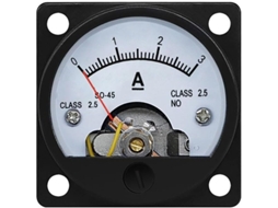 Medidor De Corrente Cc So-45 3a Com Display Analógico E Caixa Em Abs