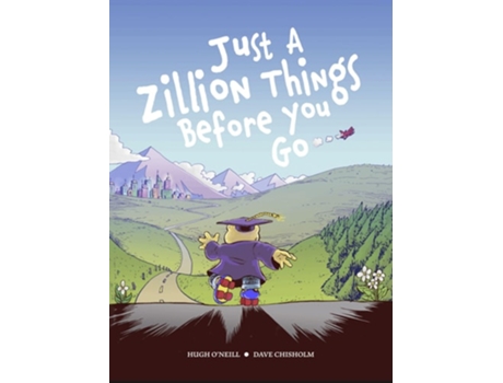 Livro JUST A ZILLION THINGS BEFORE YOU GO de Hugh O'Neill (Inglês - Capa Dura)