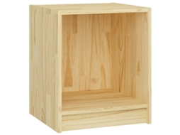 Mesa Cabeceira Madeira de Pinho Maciça (35,5x33,5x41,5 cm)