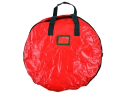 Saco De Armazenamento Corona Natal Redondo Vermelho À Prova De Poeira
